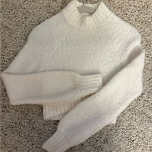 Urban Outfitters Cream Turtleneck Sweater